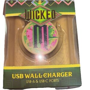 Wicked USB Wall Charger NEW